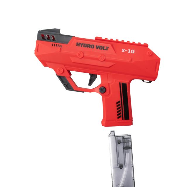 Elektrisch waterpistool Hydro Volt X-10 met licht - rood