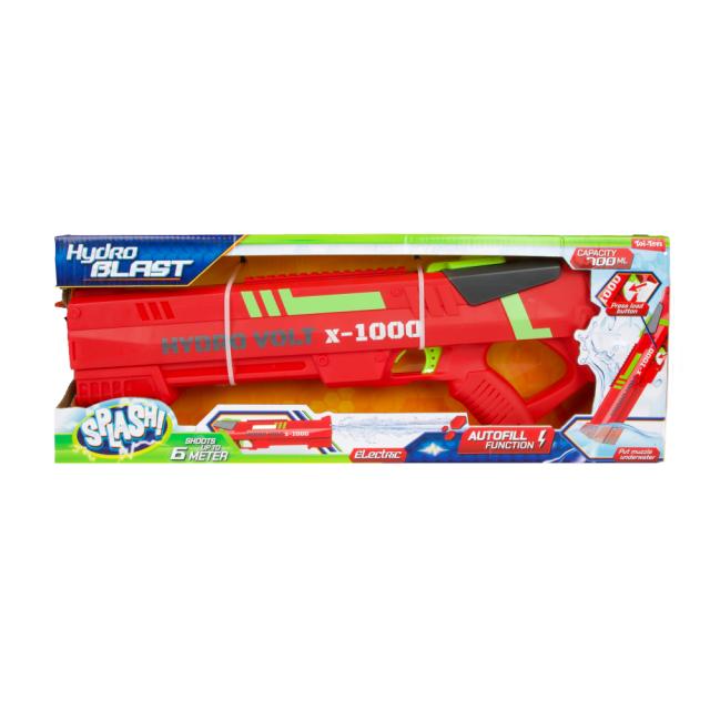 Elektrisch waterpistool Hydro Blast X-1000 - rood